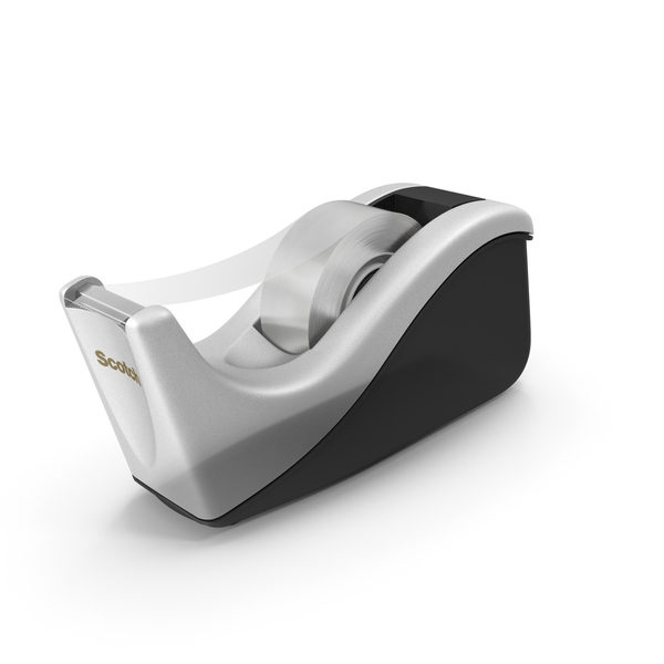 Scotch C60ST Desk Tape Dispenser Transparent PNG & PSD Images Scotch C60ST Desk Tape Dispenser Transparent PNG & PSD Images