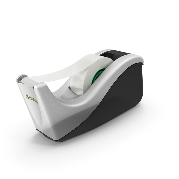 Scotch C60ST Desk Tape Dispenser White PNG & PSD Images Scotch C60ST Desk Tape Dispenser White PNG & PSD Images
