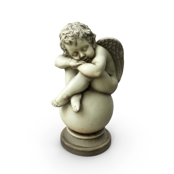 Statuette: Sculpture Angel Boy PNG & PSD Images Statuette: Sculpture Angel Boy PNG & PSD Images