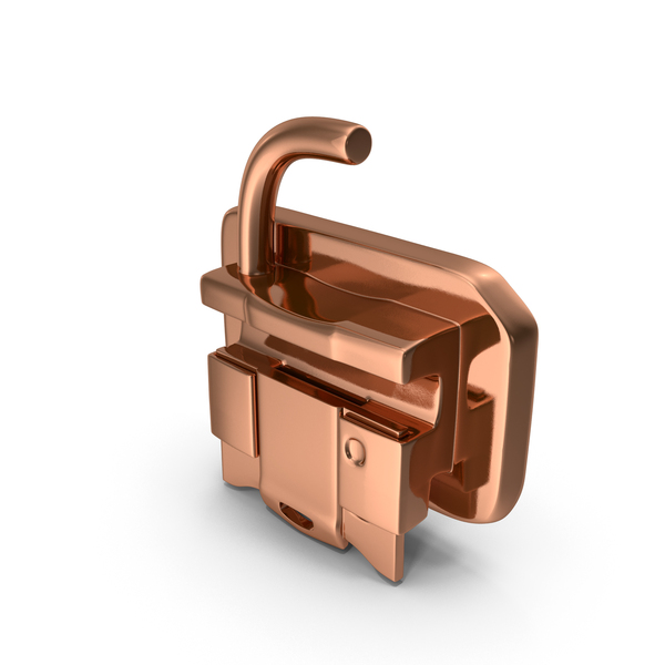 Equipment: Self Ligating Dental Braces Bracket Copper Open PNG & PSD Images Equipment: Self Ligating Dental Braces Bracket Copper Open PNG & PSD Images