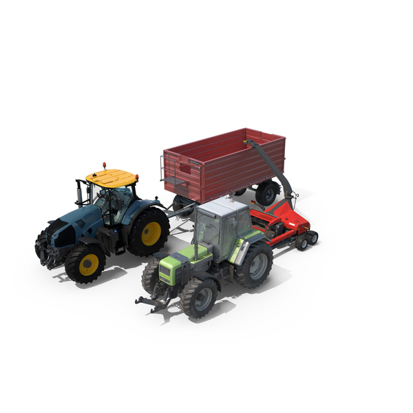 Cargo: Self Propelled Forage Harvester Trailer And Tractor PNG & PSD Images Cargo: Self Propelled Forage Harvester Trailer And Tractor PNG & PSD Images