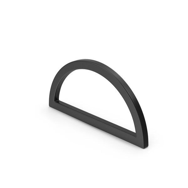 Computer Icon: Semicircle Black PNG & PSD Images