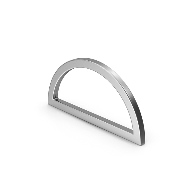 Computer Icon: Semicircle Silver PNG & PSD Images