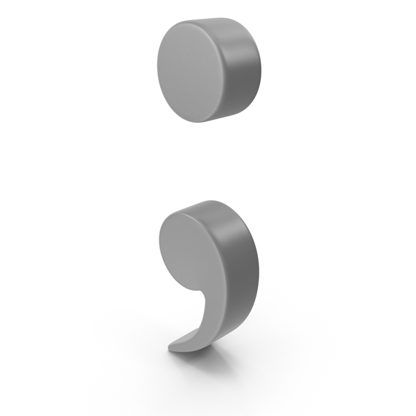 Punctuation: Semicolon PNG & PSD Images Punctuation: Semicolon PNG & PSD Images