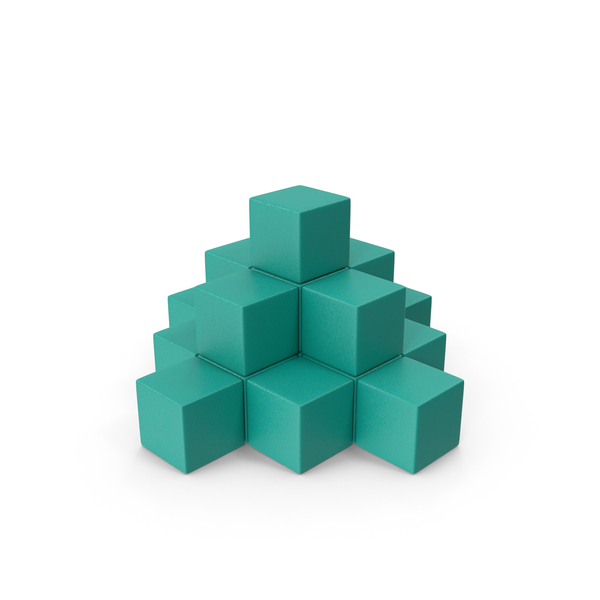 Symbols: Set Of Cubes Plastic PNG & PSD Images