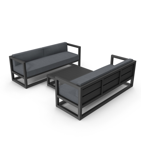 Patio Furniture: Set of Outdoor Sofas and Table PNG & PSD Images Patio Furniture: Set of Outdoor Sofas and Table PNG & PSD Images