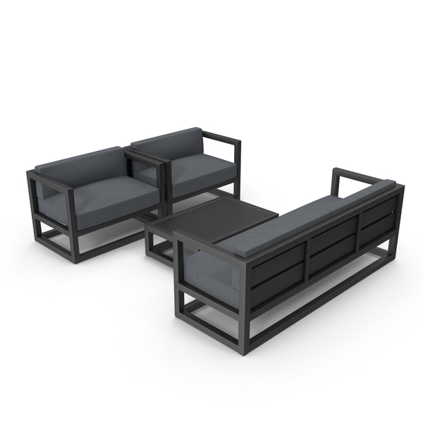 Patio Furniture: Set of Outdoor Sofas and Table PNG & PSD Images Patio Furniture: Set of Outdoor Sofas and Table PNG & PSD Images