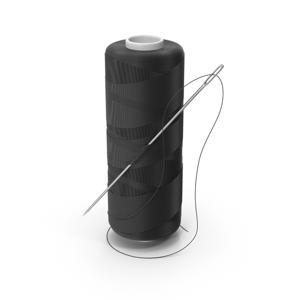 Sewing Thread And Needle PNG & PSD Images