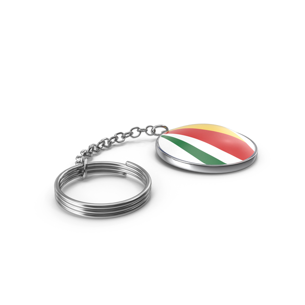 Seychelles Flag Keychain PNG & PSD Images