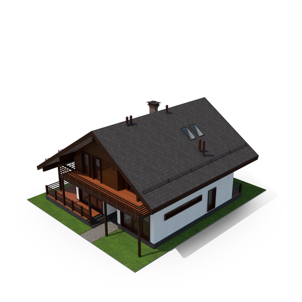 House: Shale Style Villa with Back Yard PNG & PSD Images House: Shale Style Villa with Back Yard PNG & PSD Images
