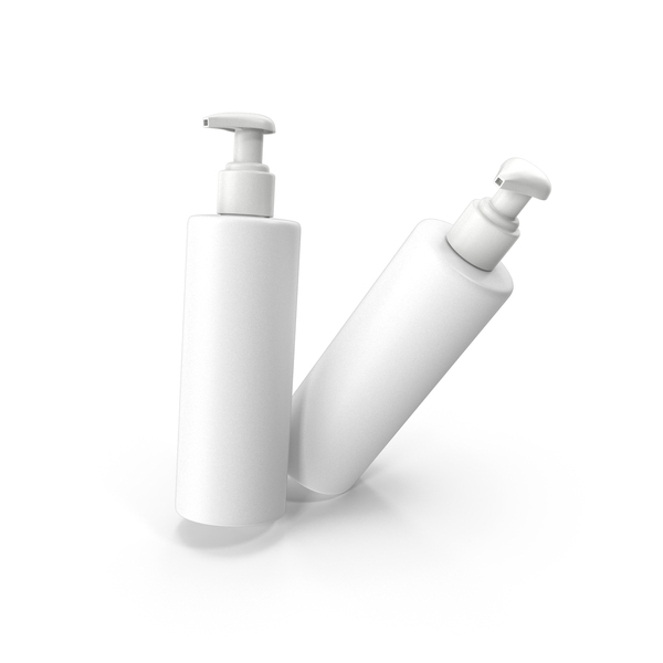 Shampoo Conditioner Set Blank PNG & PSD Images