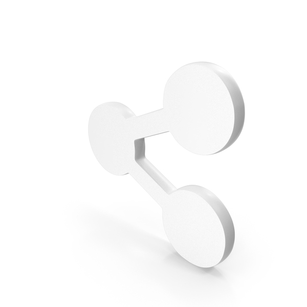Logo: Share Symbol White PNG & PSD Images