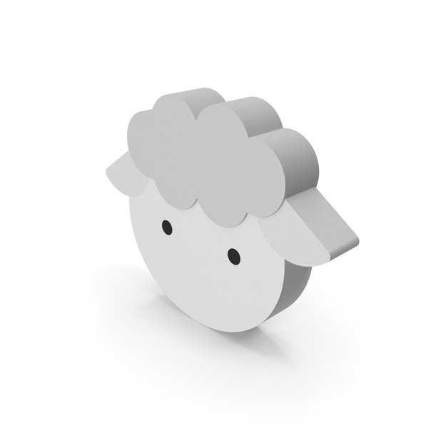 Cartoon: Sheep Icon PNG & PSD Images
