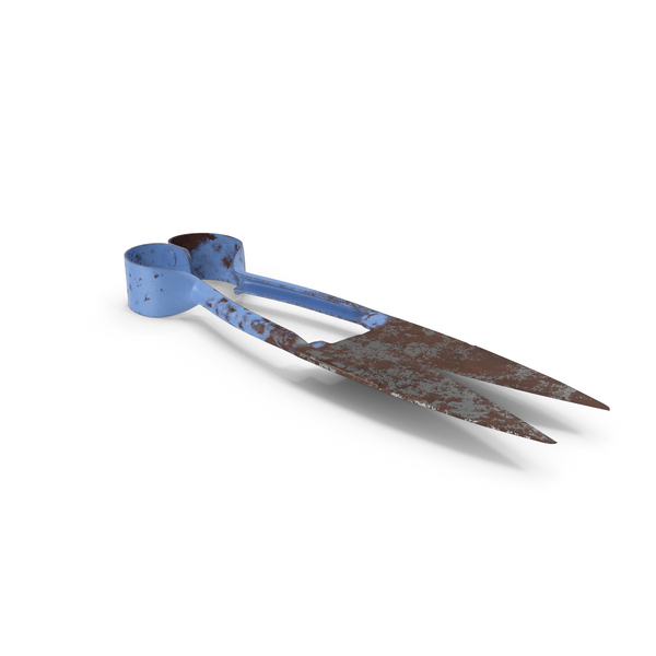 Metal: Sheep Shears Rusty PNG & PSD Images