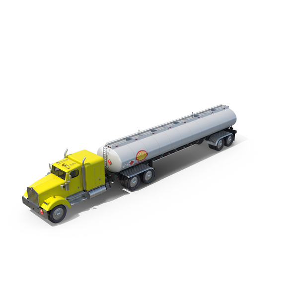 Truck: Shell Fuel Tank PNG & PSD Images