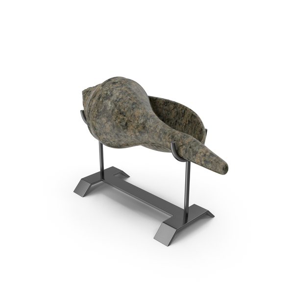 Shell Sculpture On Stand PNG & PSD Images Shell Sculpture On Stand PNG & PSD Images