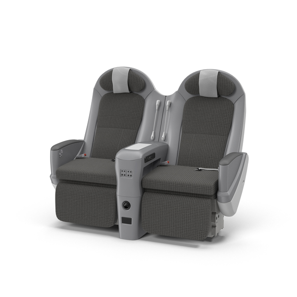 Airplane Chair: Shell Seat PNG & PSD Images
