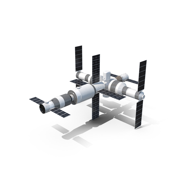 Space Station: Shenzhou Spacecraft and Tiangong Spacestation PNG & PSD Images Space Station: Shenzhou Spacecraft and Tiangong Spacestation PNG & PSD Images