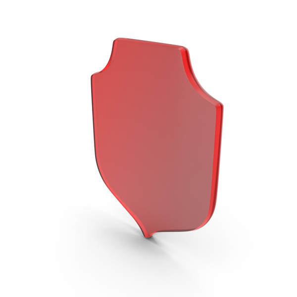 Symbols: Shield Icon Glass PNG & PSD Images