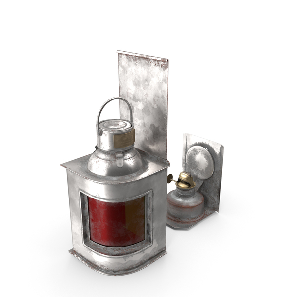 Boat Lantern: Ship Aged Lamp with Red Glass Disassembled PNG & PSD Images Boat Lantern: Ship Aged Lamp with Red Glass Disassembled PNG & PSD Images