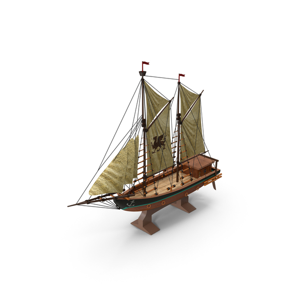 2 Model: Ship Toy PNG & PSD Images