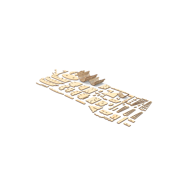 Ship Wooden Puzzle Disassembled PNG & PSD Images Ship Wooden Puzzle Disassembled PNG & PSD Images