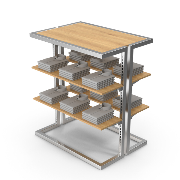 Clothes Stand: Shirt Gondola Display Grey PNG & PSD Images Clothes Stand: Shirt Gondola Display Grey PNG & PSD Images