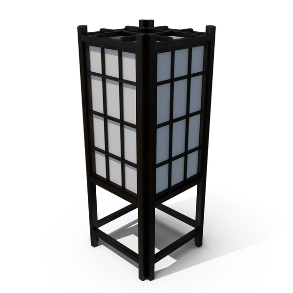 Lantern: Shoji Floor Lamp Turned Off PNG & PSD Images Lantern: Shoji Floor Lamp Turned Off PNG & PSD Images