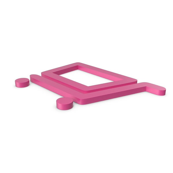 Shopping Cart Pink Symbol PNG & PSD Images