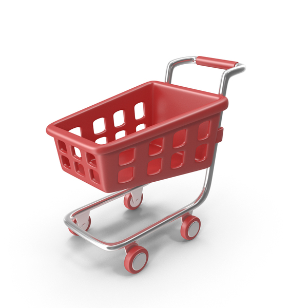 Shopping Cart Red PNG Images & PSDs for Download | PixelSquid - S119012322