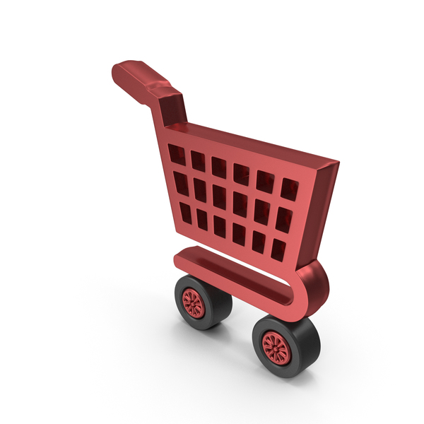 Shopping Cart Red PNG & PSD Images