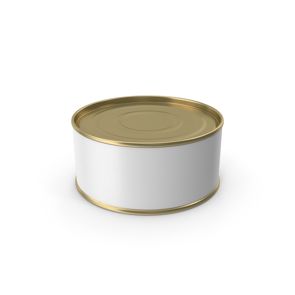Tin: Short Gold Food Can PNG & PSD Images Tin: Short Gold Food Can PNG & PSD Images