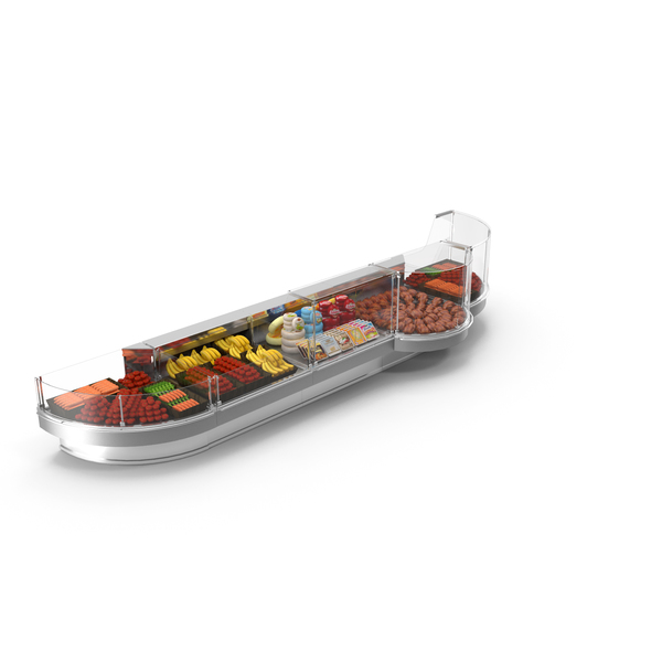 Grocery Display: Show-window PNG & PSD Images