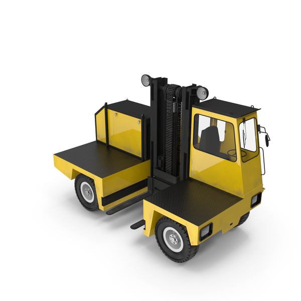 Side Loading Forklift Truck Yellow PNG & PSD Images Side Loading Forklift Truck Yellow PNG & PSD Images