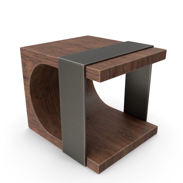 Side Table Oak Black PNG & PSD Images Side Table Oak Black PNG & PSD Images