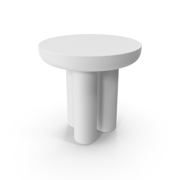 End: Side Table White PNG & PSD Images