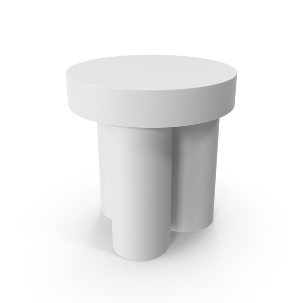 End: Side Table White PNG & PSD Images