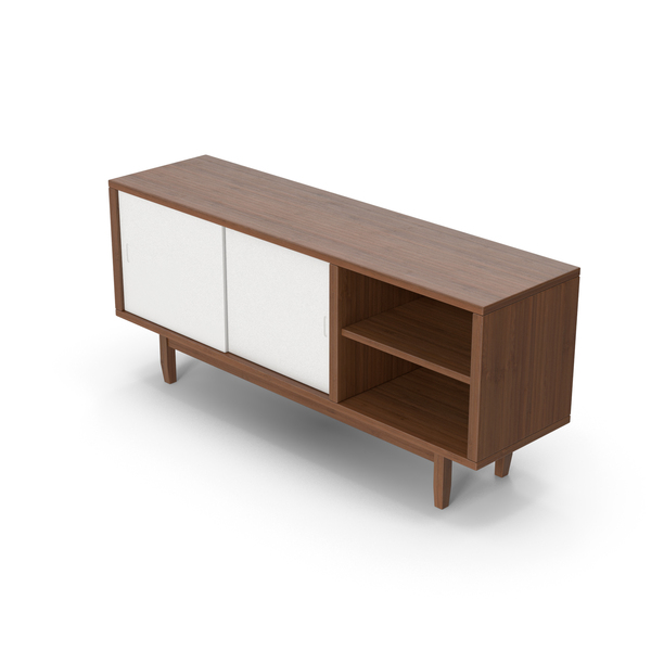 Sideboard Dark Wood PNG & PSD Images