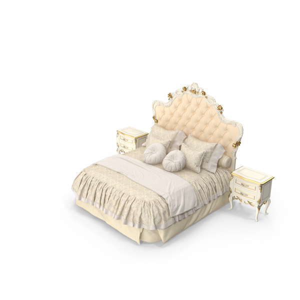 Bed: Signorini & Coco Collezione Forever Classical Bedroom Set PNG & PSD Images Bed: Signorini & Coco Collezione Forever Classical Bedroom Set PNG & PSD Images