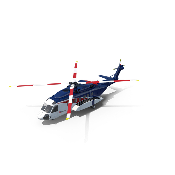 Helicopter: Sikorsky S-92 Bristow PNG & PSD Images
