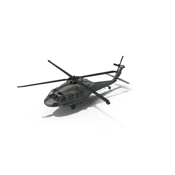 Sikorsky UH-60 Black Hawk US Military Utility Helicopter PNG Images ...