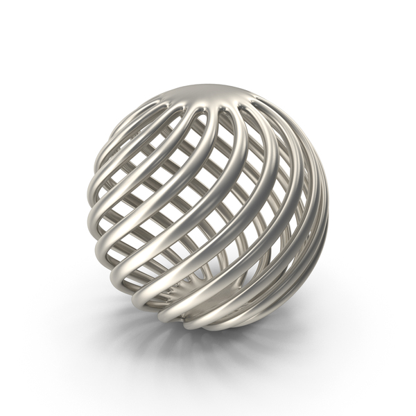 General Decor: Silver 3D Printed Modern Art Object PNG & PSD Images General Decor: Silver 3D Printed Modern Art Object PNG & PSD Images