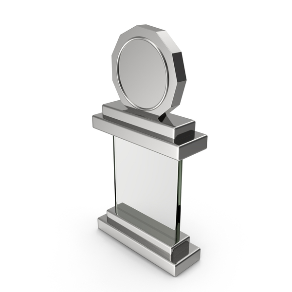 Trophy: Silver Acrylic Award PNG & PSD Images Trophy: Silver Acrylic Award PNG & PSD Images