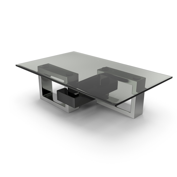 Silver And Black Coffee Table PNG & PSD Images