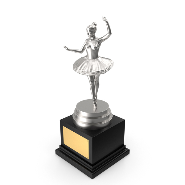 Silver Ballet Trophy PNG & PSD Images Silver Ballet Trophy PNG & PSD Images