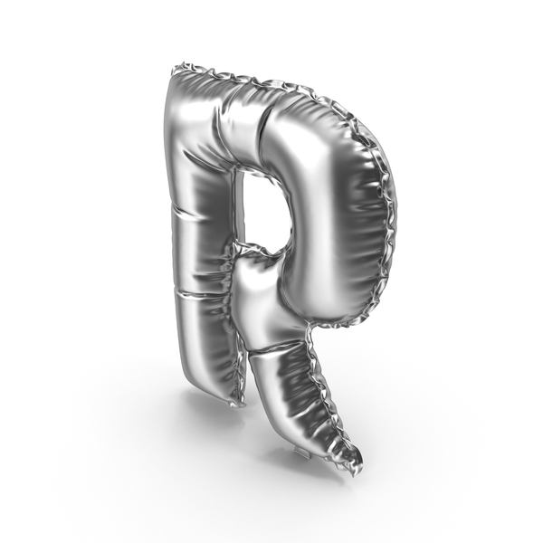 Language: Silver Balloon Letter R PNG & PSD Images Language: Silver Balloon Letter R PNG & PSD Images