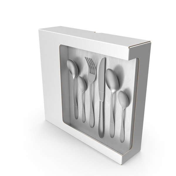Flatware: Silver Blank Cutlery Box PNG & PSD Images Flatware: Silver Blank Cutlery Box PNG & PSD Images