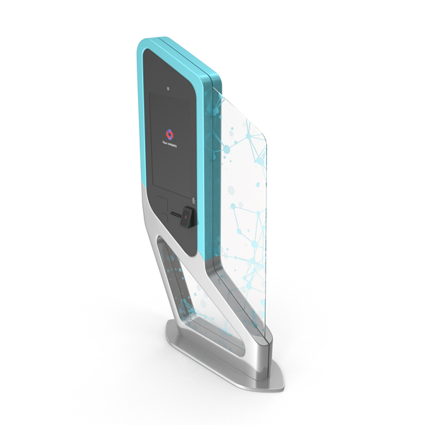 Silver & Blue Kiosk PNG & PSD Images Silver & Blue Kiosk PNG & PSD Images