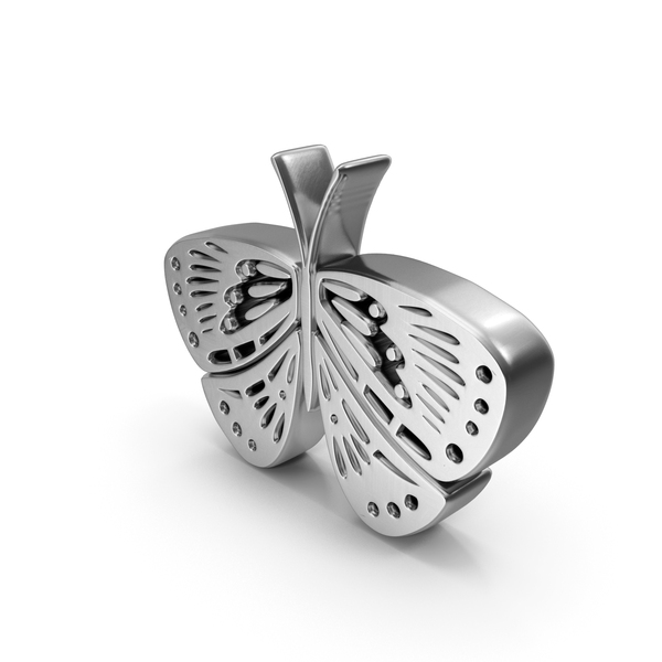 Symbols: Silver Butterfly Symbol PNG & PSD Images Symbols: Silver Butterfly Symbol PNG & PSD Images