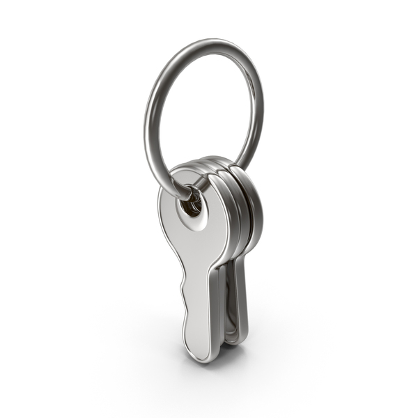 Key: Silver Cartoon Keys PNG & PSD Images